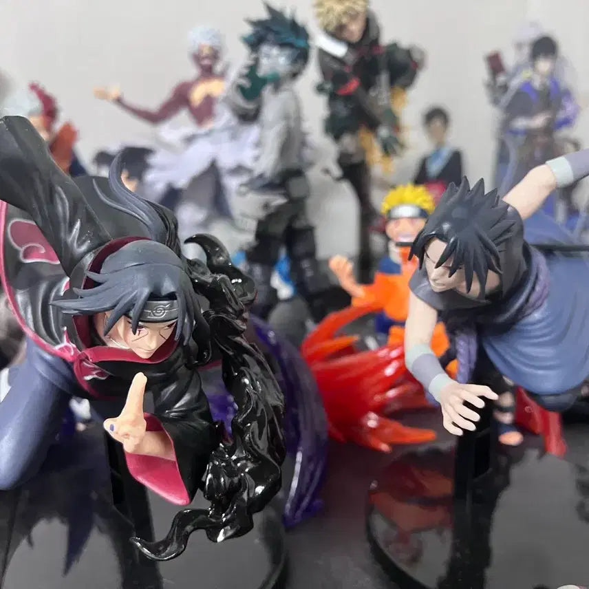 [BUNJANG] Naruto Uchiha Itachi & Sasuke Figure Set / 나루토 우치하 이타치 사스케 피규어