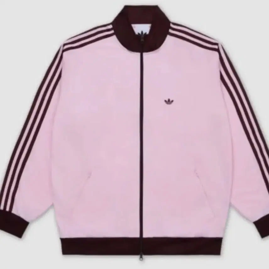 [BUNJANG] Adidas Track Jacket Pink Brown / 아디다스 져지 딸기초코 갸루 핑크브라운져지