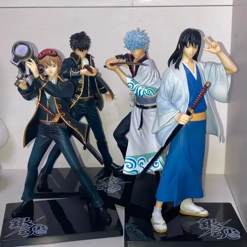 [BUNJANG] Gintama Classic DX Figure Set (Gintoki, Katsura, Sougo, Hijikata) / 전종)은혼 고전 dx 피규어 긴토키 카츠라 소고 히지카타 가챠쿠지룩업삼젯
