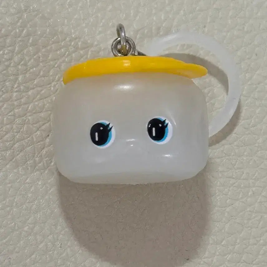 [BUNJANG] Fueki Fuekikun Mascot Charm Keychain Gacha Yellow / 후에키 후에키군 마스코트 참 키링 메지루시 가챠 옐로우