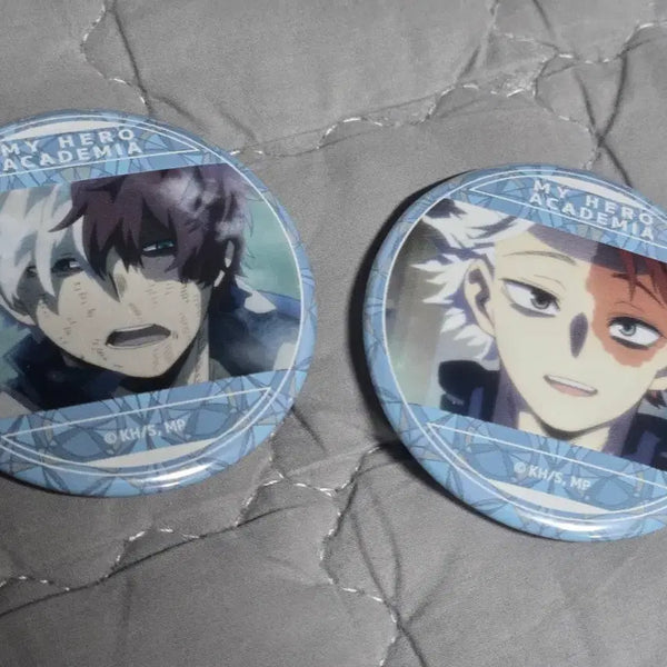 [BUNJANG] My Hero Academia Todoroki Shoto Can Badge / 히로아카 _ 토도로키 캔뱃지