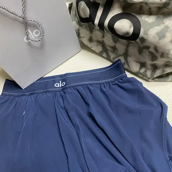 [BUNJANG] ALO Match Point Shorts Navy Small / 알로 매치포인트 쇼츠 반바지 공홈제품