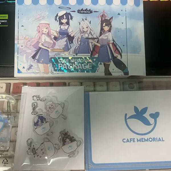 [BUNJANG] Blue Archive Cafe Memorial Package (Excluding Photocard) / 블루아카이브 카페메모리얼 패키지 (포토카드x)