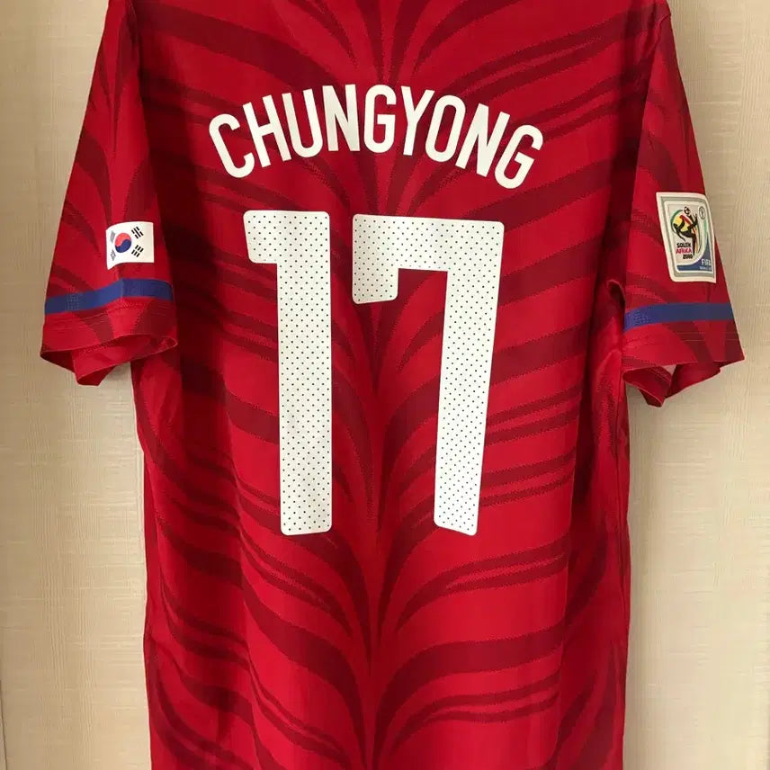 [BUNJANG] 2010 South Africa World Cup South Korea Home Lee Chung-yong Jersey / 2010 남아공월드컵 대한민국 홈 이청용 유니폼 정품