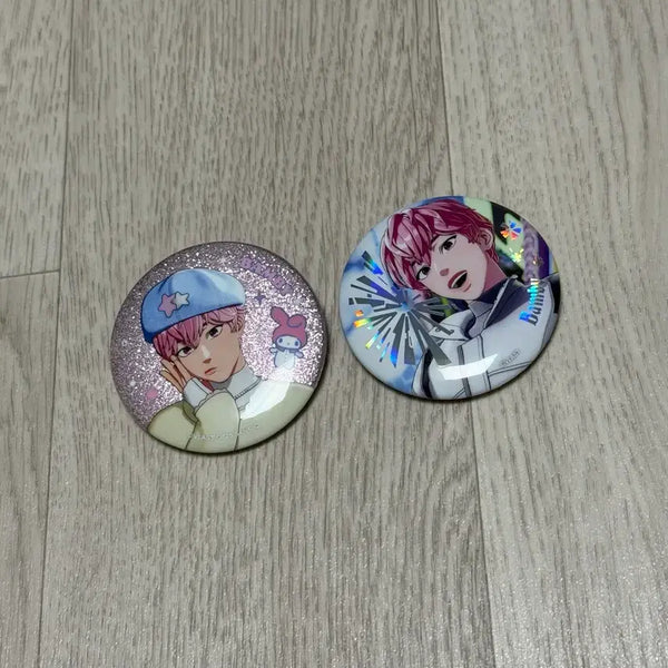 [BUNJANG] PLAVE Bambi Badge Bundle Set / 플레이브 밤비 캔뱃지 일괄