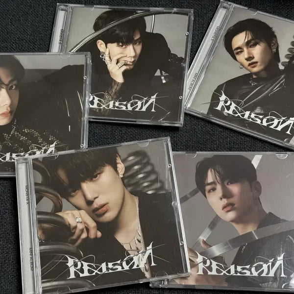 [BUNJANG] Monsta X Reason Jewel Album Bundle Set / 몬스타엑스 쥬얼 앨범 리즌(REASON) 일괄