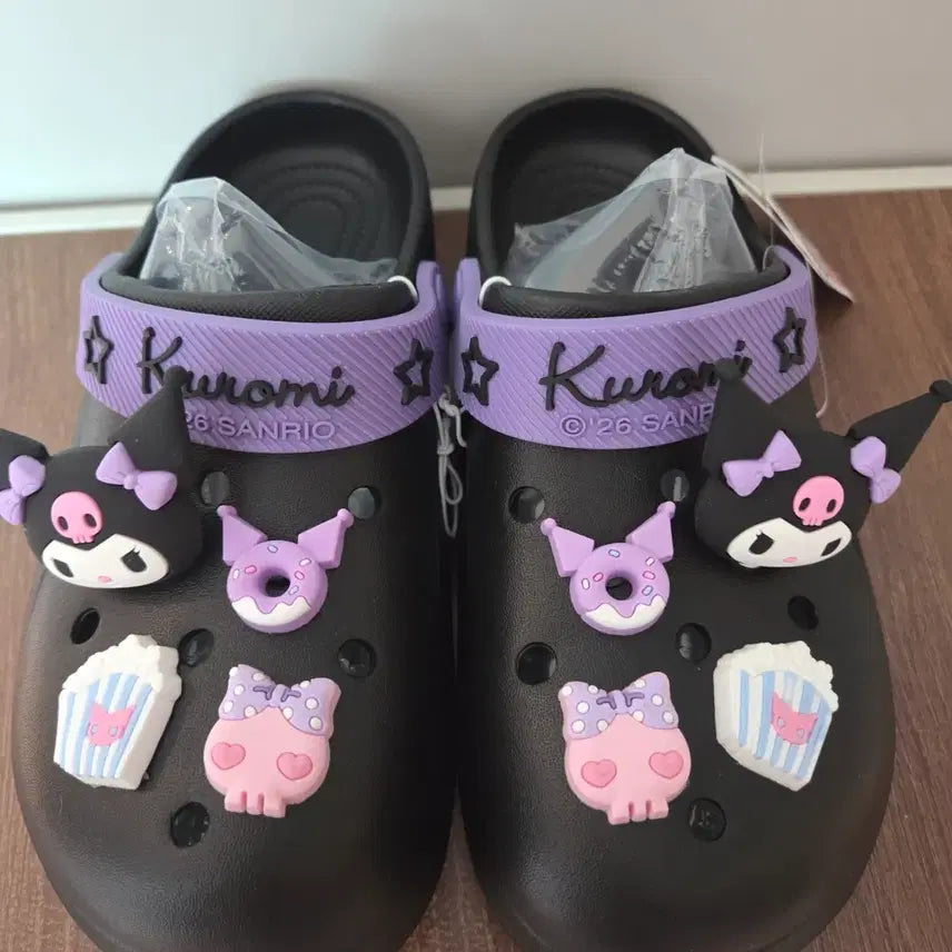 [BUNJANG] Kuromi Crocs / 새상품)쿠로미 크록스