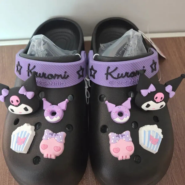 [BUNJANG] Kuromi Crocs / 새상품)쿠로미 크록스