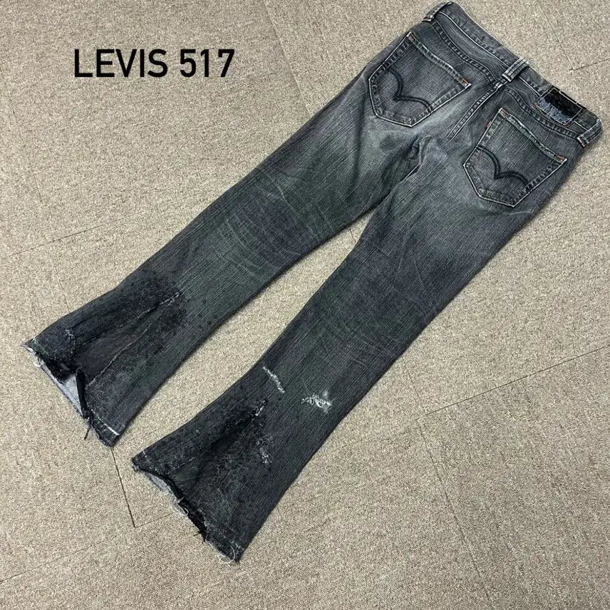 [BUNJANG] Levi's 517 Premium Bootcut Denim Pants / [28x33] 리바이스 517 프리미엄 부츠컷 데님 팬츠