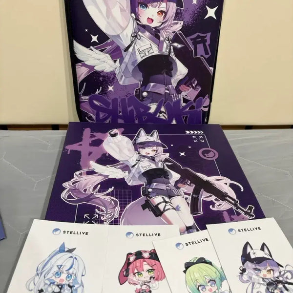 [BUNJANG] Shibuki Galaxy Store Collaboration Pouch Set / 텐코 시부키 갤럭시 스토어 콜라보 파우치 + 박스 +스티커