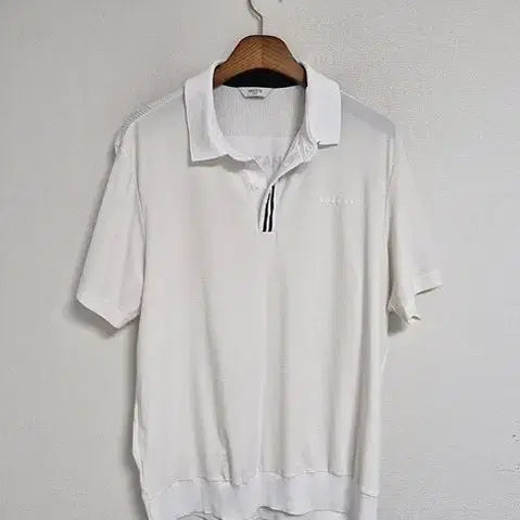 [BUNJANG] Hazzys Golf 25' Cotton Blend Knit Collar T-Shirt Size 105 / 25년 헤지스골프 카라티셔츠105
