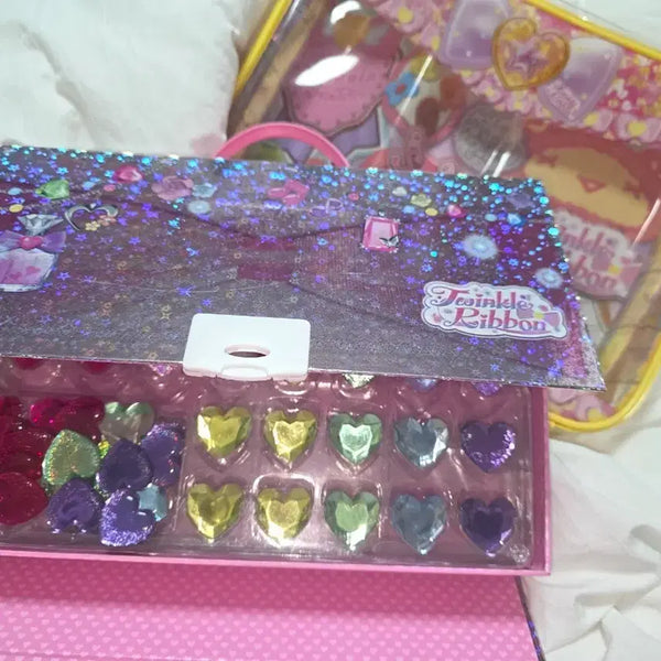 [BUNJANG] Pripara Lala Stone Trunk & File Bag Bundle Set / 기간한정 할인 35) 프리파라 프리즘스톤 라라 스톤 트렁크 파일백 티켓