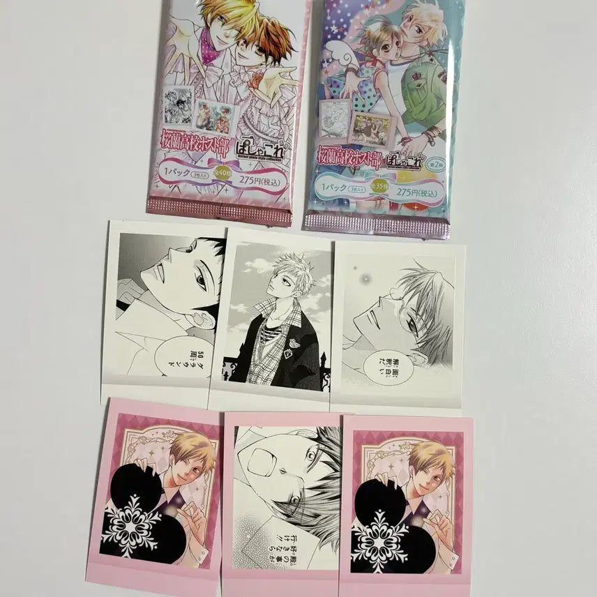 [BUNJANG] Ouran High School Host Club Original Art Pashacolle Set (Parts 1 & 2) / 오란고교 호스트부 원화 파샤코레 1탄&2탄 세트