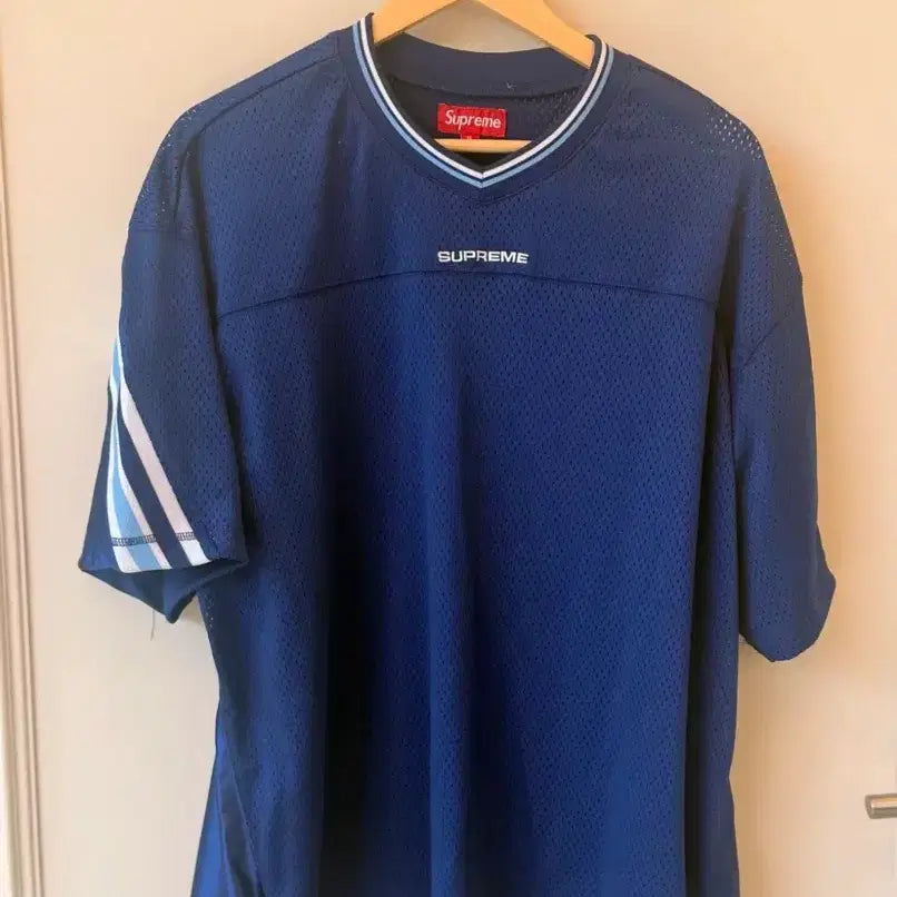 [BUNJANG] Supreme 24FW Jacquard Rib Football Jersey XL / 슈프림(SUPREME)24FW  자카드 립 풋볼 저지 XL