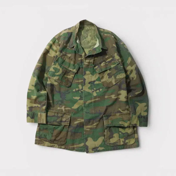 [BUNJANG] 1960s US Marine Corps ERDL Jungle Fatigue Jacket / [L/R] 60's 미해병 ERDL 정글 퍼티그 자켓