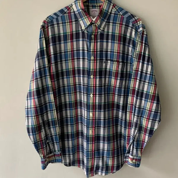 [BUNJANG] Brooks Brothers Plaid Shirt M / 브룩스브라더스 체크 셔츠