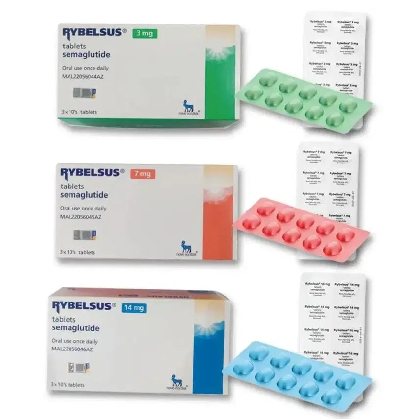 [BUNJANG] Rebelsus Semaglutide Tablets (3mg, 7mg, 14mg) / 다이어트약 리벨서스 3mg/7mg/14mg 세마글루타이드 정