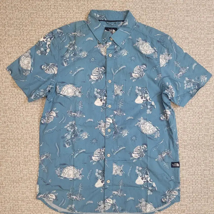 [BUNJANG] The North Face Short Sleeve Shirt - Size M / 노스페이스 반팔 셔츠 M 사이즈 (새상품)