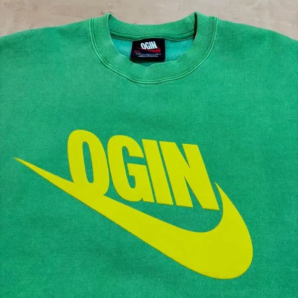 [BUNJANG] Nike Nigo OGIN Crewneck Sweatshirt / 나이키 니고 OGIN 나이키 맨투맨