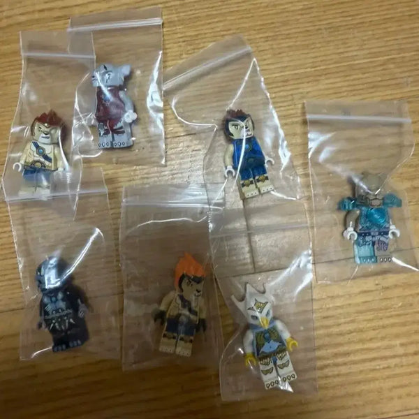[BUNJANG] LEGO Chima Mini-Figures Lot of 7 / 레고 중고 키마 미니피규어 7종 일괄