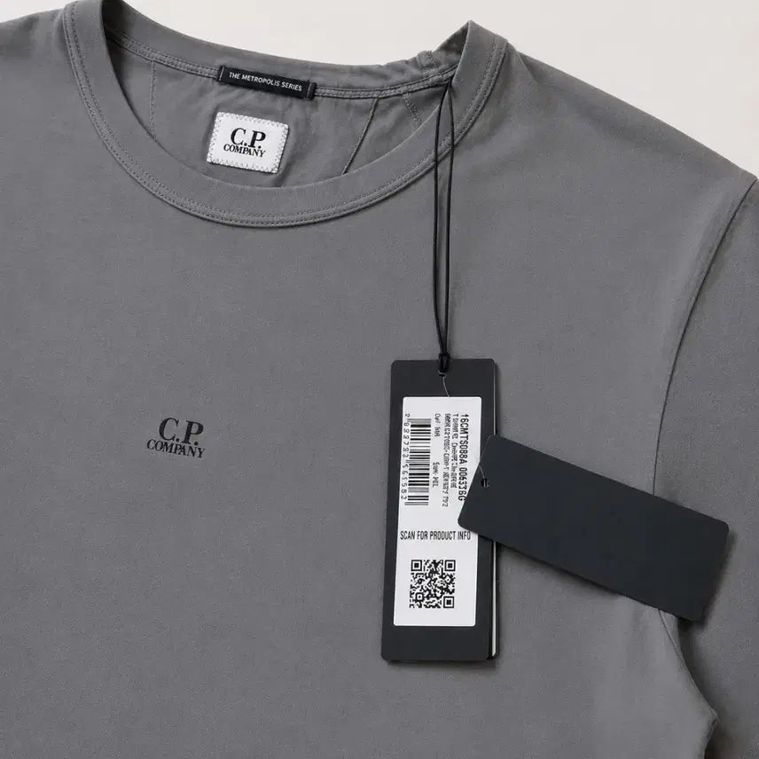 [BUNJANG] CP Company T-Shirt Grey / CP 컴퍼니 반팔 티셔츠 그레이 새상품