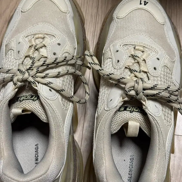 [BUNJANG] Balenciaga Triple S Ivory Size 41 / 발렌시아가 트리플S 아이보리 41사이즈 (판매완료)