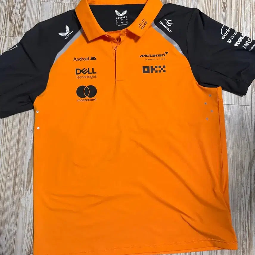 [BUNJANG] McLaren F1 Team 2025 Polo Shirt XL / 맥라렌 F1 2025 팀 폴로 XL