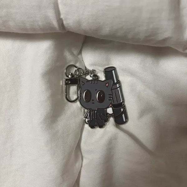 [BUNJANG] DAGONYANG Star Collect Metal Charm Keychain / CU 다고냥 메탈참 키링 뿔바투 다고냥 별모아 키링