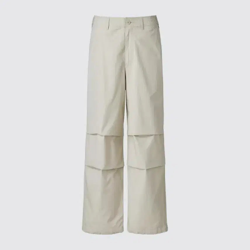 [BUNJANG] Uniqlo U Parachute Pants Cream 79 / 유니클로 U 파라슈트팬츠 크림 79