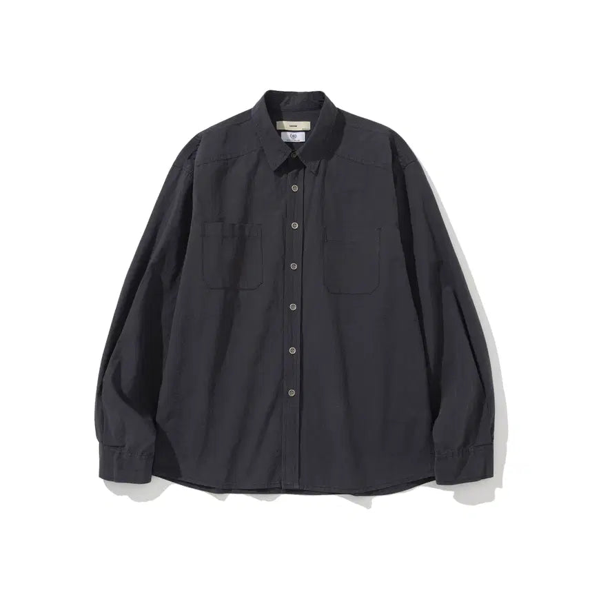 [BUNJANG] S.I.D.O 25SS Shirt (Charcoal, Size 3) / 시도 25SS셔츠 판매합니다. (챠콜/3사이즈)