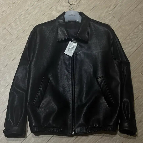 [BUNJANG] SEW Leather Blouson Jacket - 2026 Version, Size 2 / sew 레더 블루종 2026버전 2사이즈