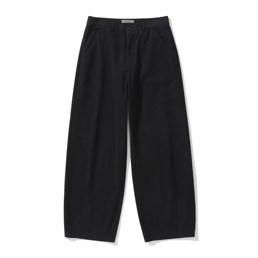 [BUNJANG] Sido 25SS Black Cotton Pants (Size 2) / 시도 25SS 블랙 코튼 팬츠 판매합니다. (블랙/2사이즈)