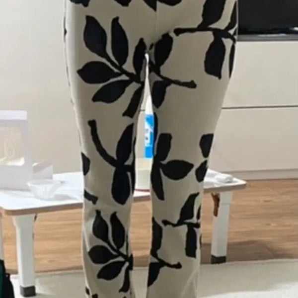 [BUNJANG] Zara Flower Pattern Pants (S) / 운포/자라(zara)/플라워 패턴 바지 (S)