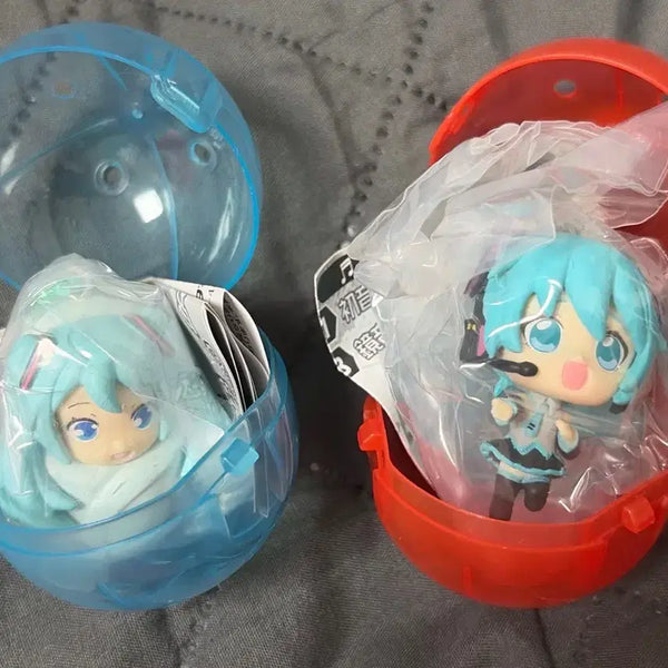 [BUNJANG] Hatsune Miku Happy Jump Gacha Figure & Pouch Bundle (Sealed) / 미쿠 가챠 피규어 해피점프, 포대기 일괄 미개봉 판매