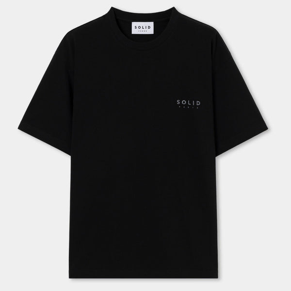 [BUNJANG] Solid Homme 26SS Solid Essential Short-Sleeve T-Shirt Black / [52] 솔리드옴므 26SS 솔리드 에센셜 반팔 블랙