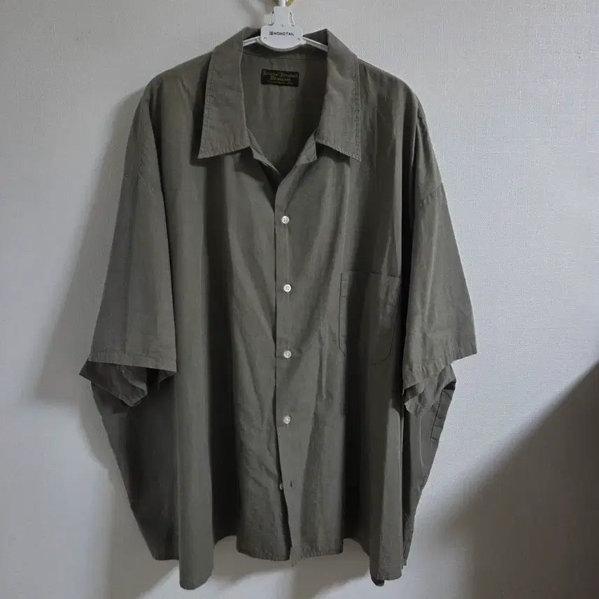 [BUNJANG] Journal Standard Short Sleeve Shirt / (F) 저널 스탠다드 Journal standard 반팔 셔츠