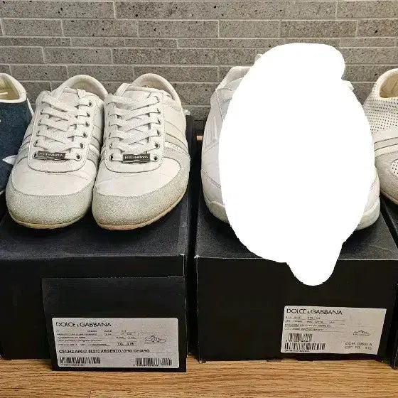 [BUNJANG] Dolce & Gabbana Men's Sneakers (3 Pairs) / 돌체앤가바나 남성 스니커즈 3켤레