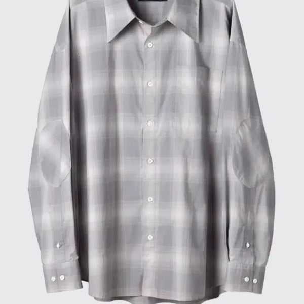 [BUNJANG] Hatching Room Archive Shirt V2 Cool Grey / (3) 해칭룸 아카이브 셔츠 V2 쿨그레이