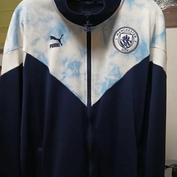 [BUNJANG] Manchester City 21/22 Track Top Jersey / 21/22 맨시티 트랙탑 져지