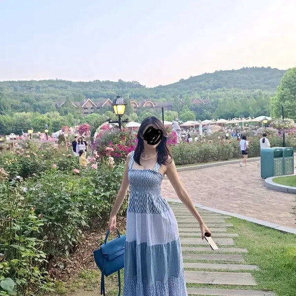 [BUNJANG] Sandro Long Dress / 산드로 롱원피스
