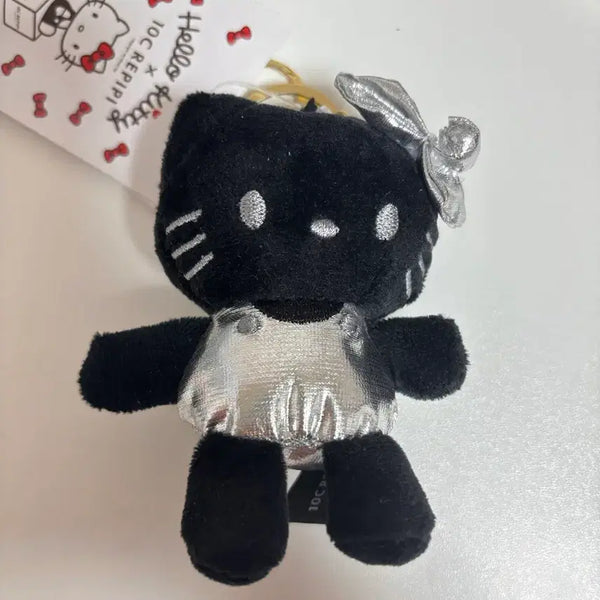 [BUNJANG] 10C Repipi x Hello Kitty Collaboration Black Hello Kitty Keyring / 10C REPIPI x hellokitty 블랙 헬로키티 키링