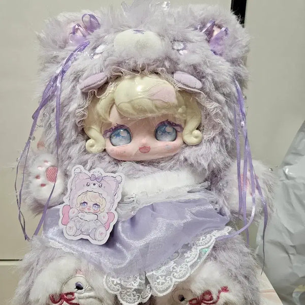[BUNJANG] TumiT Purple Cat Plush Toy / 투미트 /투밋 800 보라 고양이 인형
