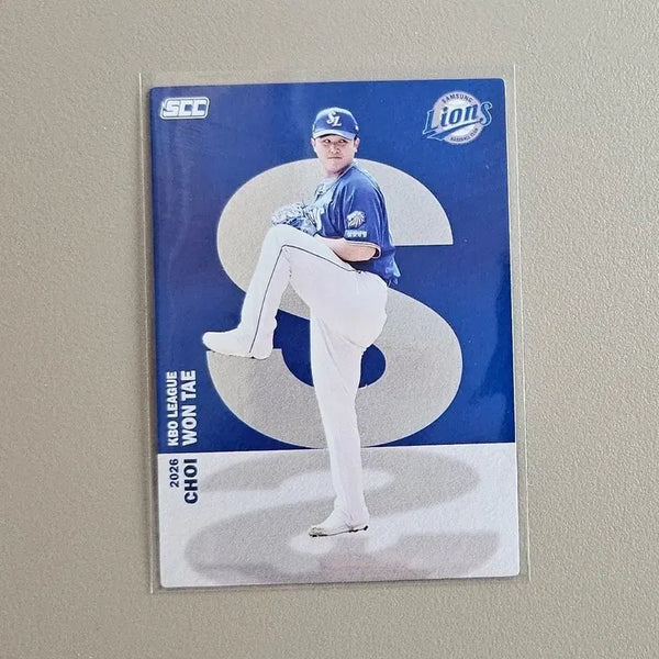 [BUNJANG] KBO Baseball Card Choi Won-tae Samsung Lions / 2026 KBO카드 [알파벳-삼성 최원태]
