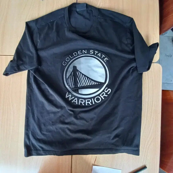 [BUNJANG] NBA Golden State Warriors Logo Short Sleeve T-Shirt (Size XL) / NBA 골든스테이트 워리어스 로고 반팔 티셔츠 (사이즈 XL)