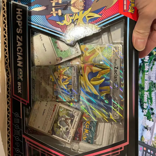 [BUNJANG] Pokemon Zacian ex Special Box (North American Edition) / 포켓몬 Hop's Zacian ex box 북미판