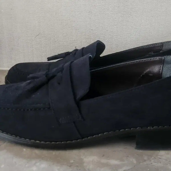 [BUNJANG] Public Garden Black Suede Loafers 265 / 1번착용>퍼블릭가든 블랙 스웨이드 로퍼 265
