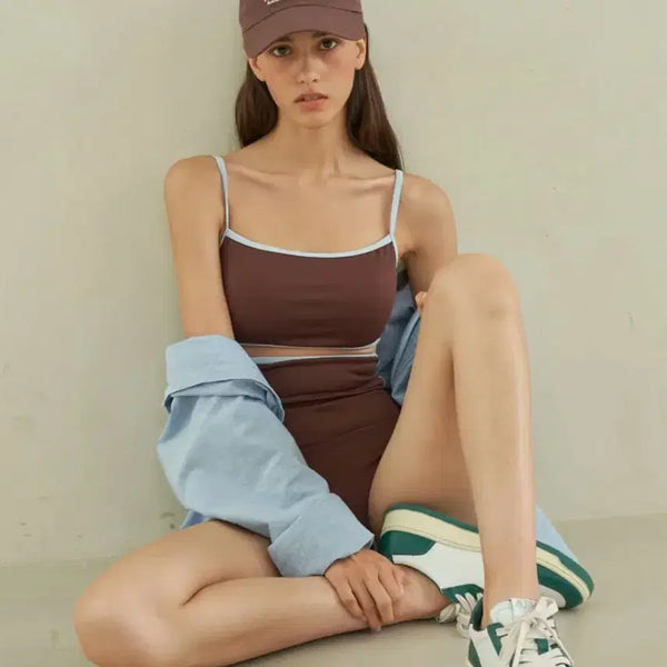 [BUNJANG] Florida Ticket Cut-Out Swimsuit M / 플로리다티켓 컷아웃 수영복 m