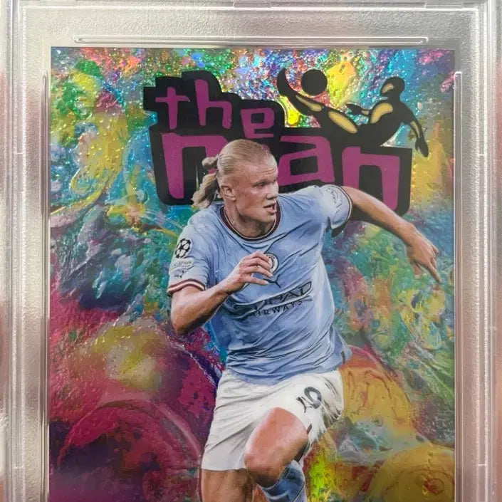[BUNJANG] 2022-23 Finest UCC Erling Haaland 'The Man' Card PSA 10 / 2022 Finest UCC 엘링 홀란드 the man PSA10