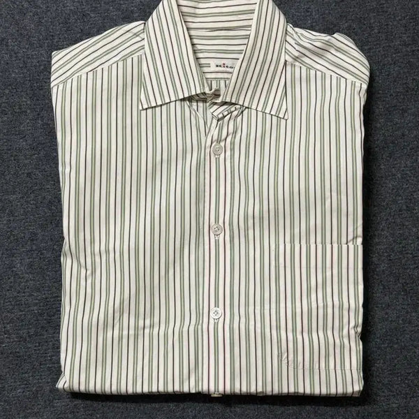 [BUNJANG] Kiton Stripe Shirt / 키톤 kiton 스트라이프 셔츠