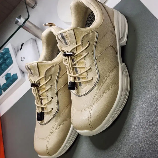[BUNJANG] Beige Casual Sneakers / 베이지색 캐주얼 운동화 230